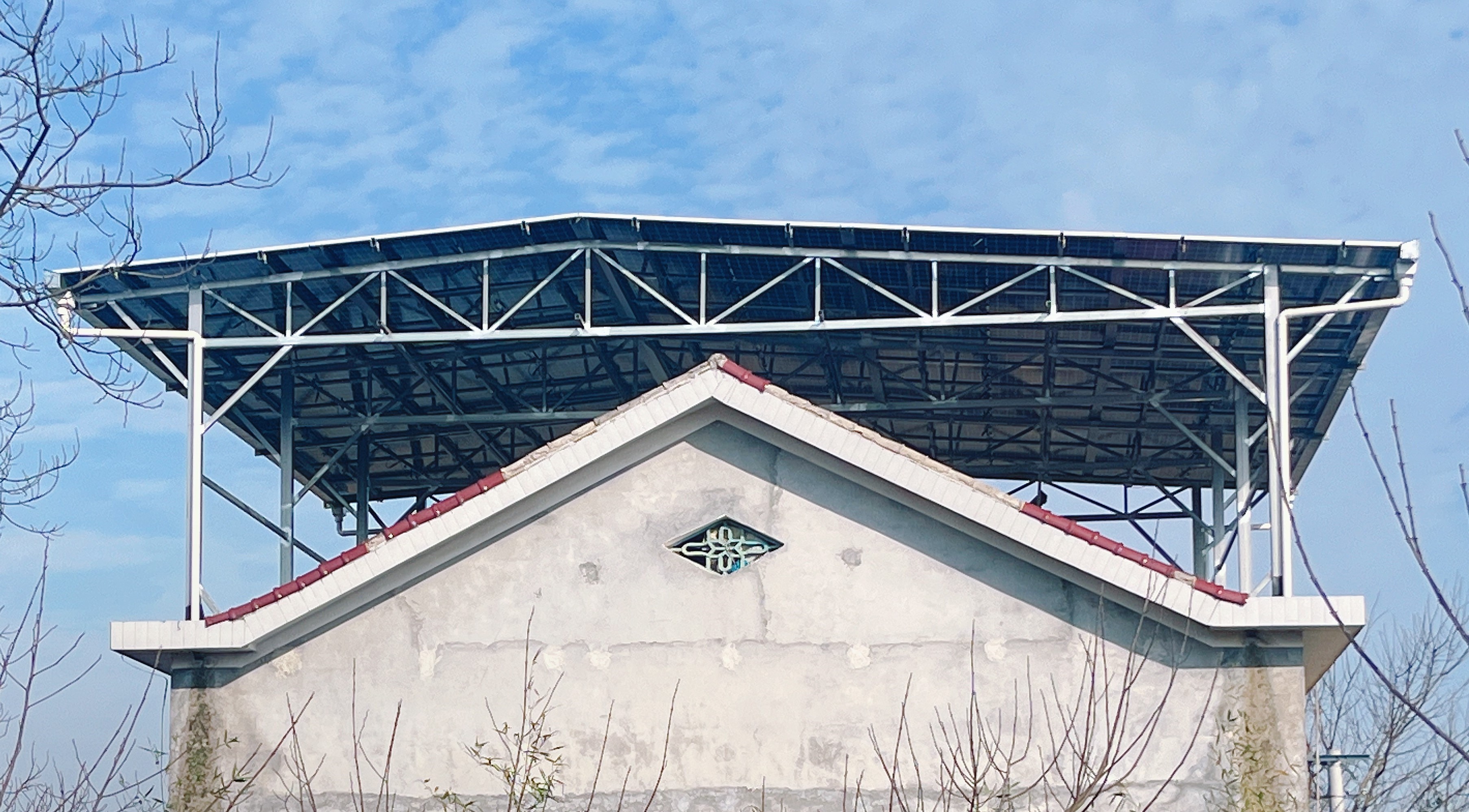 阳光房桁架方案